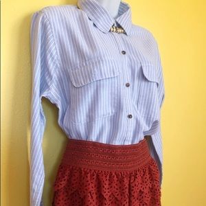 Hollister Button Down Blouse L